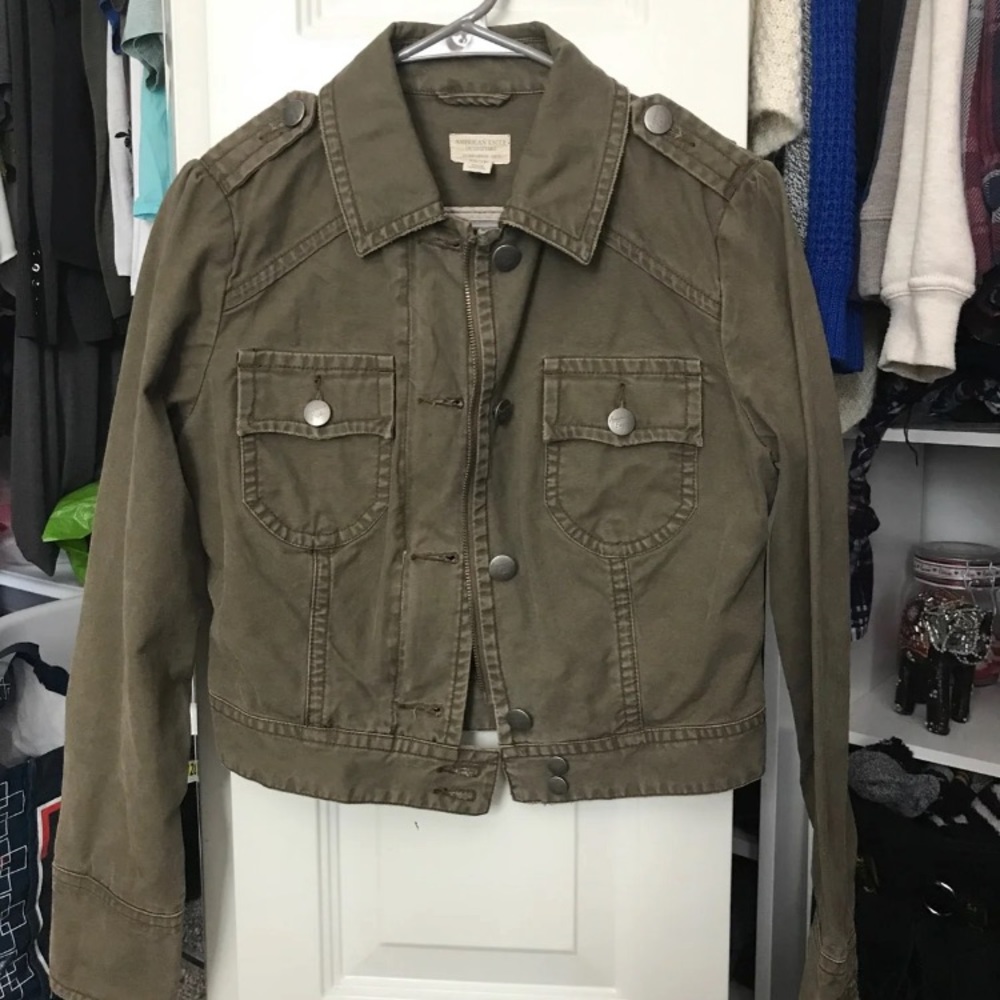 American Eagle Cropper Jacket
